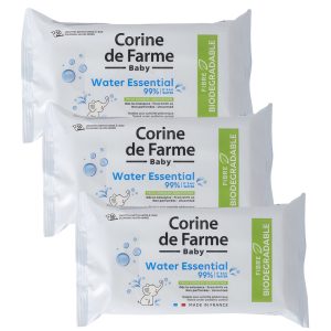 CORINE DE FARME BABY WIPES ASSTD. 56 PULLS  VALUE PACK  X3 SPECIAL OFFER 6858475406773
